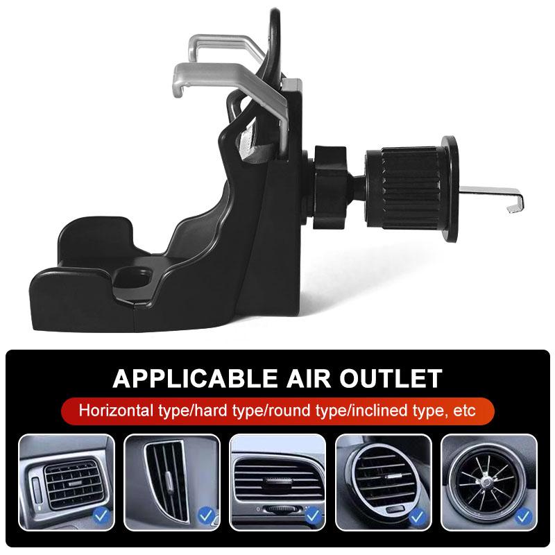 Gravity Car Phone Holder Air Vent Mount Cell Phone Holder in Car Mobile Support For Mitsubishi Lancer Ralliart 10 EX Outlander 3 ASX L200 Accessories