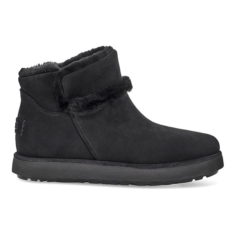 UGG Classic Mini Spill Seam Blvd Snow Boots Black Women's 1108145-BLK
