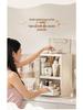 Haixing High-End Folding Cosmetic Storage Box - Lipstick & Makeup Organizer