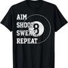 Billard Billiards 8 Eight Ball Retro Gift T-Shirt