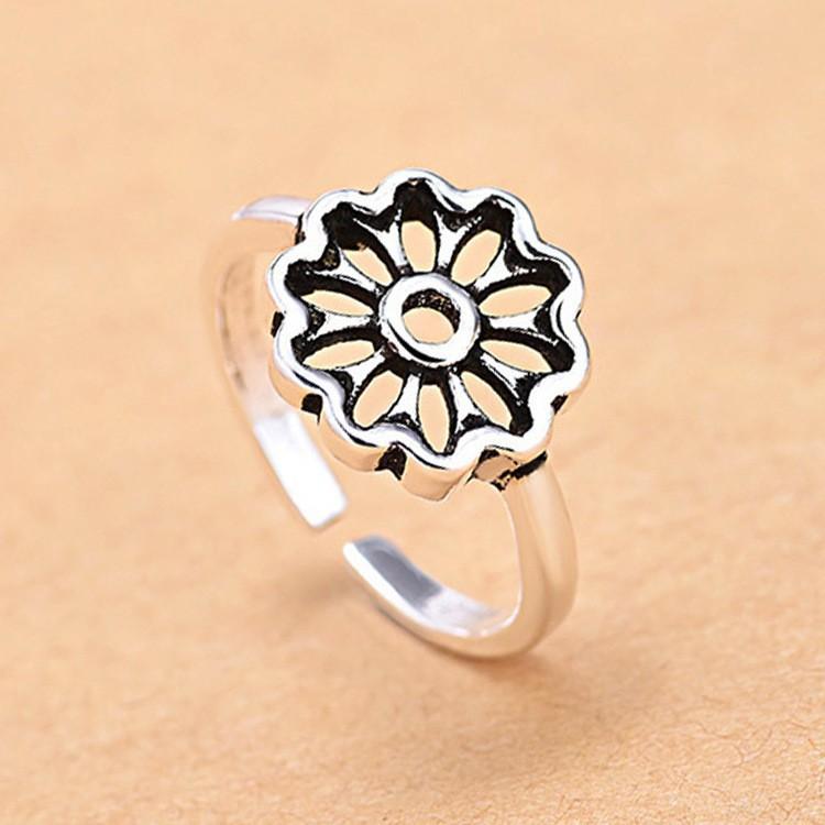 Inel Bijuterii de Modă Personalizate Deschise Live pentru Femei Inele cu Litere Vintage