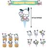 30pcs Pochacco Party Decorations Include a Banner, Cake Toppers, Balloons