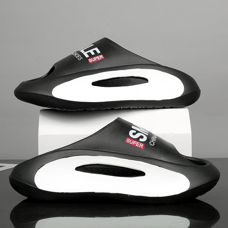 Men's Slippers Massaging the Feet Flip-flops Thick Bottom Unisex Soft EVA Nonslip Home Slippers for Women Men Summer Beach Shoes