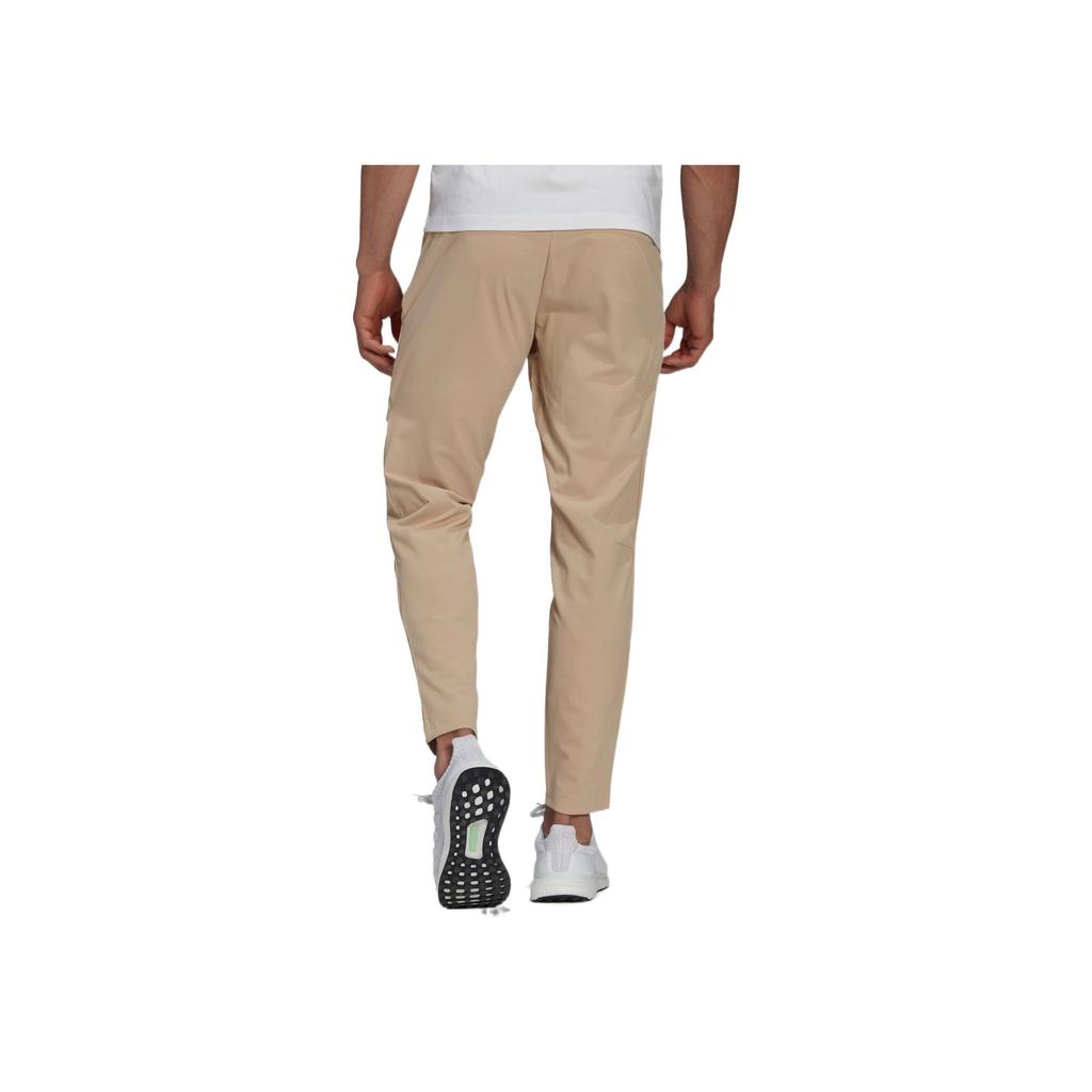 adidas 4Cmte Slim-Fit Straight-Leg Sports Pants Men Bottoms Light-Brown HK4494