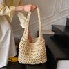 Summer Straw Woven Bag for Women Shoulder Bag Raffia Paper Rope Boho Beach Handbags Casual Messenger Crossbody Bag Female Purse