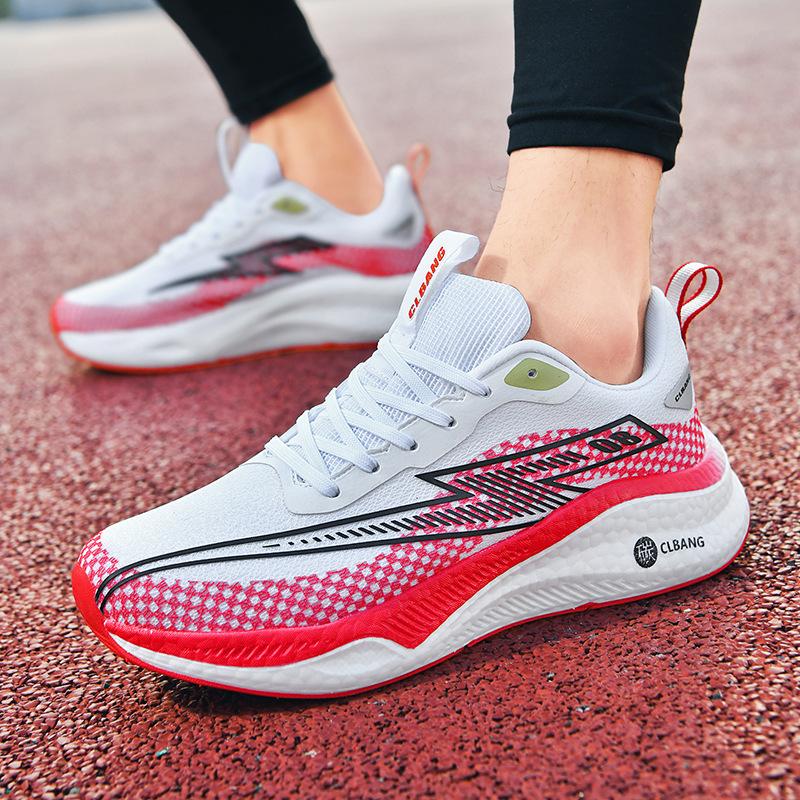 Good Price Sports Running Shoes Sports Rubber New Sports Shoes Student Marathon Running Shoes Student Competitive Price