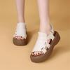 Versatile Sports Thick-soled Sandals for Women, New Soft-soled Mid-heel Casual Beach Shoes for Outerwear