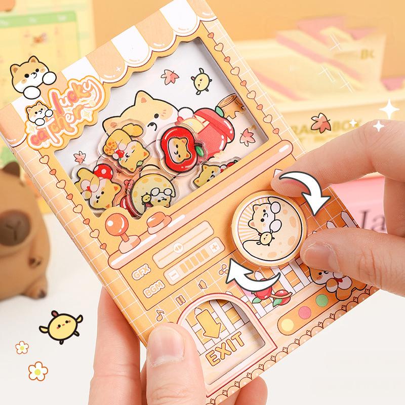 Mahines Zápisník Kapybara Shake Zápisník Zajímavá Dekomprese Přenosný Barevný Vnitřní List Zápisník