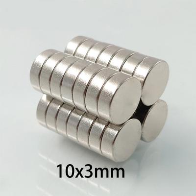 10/20pcs 10x3mm & 6x2mm Magnets - Strong Standard and Compact Versatile Discs for Workshops