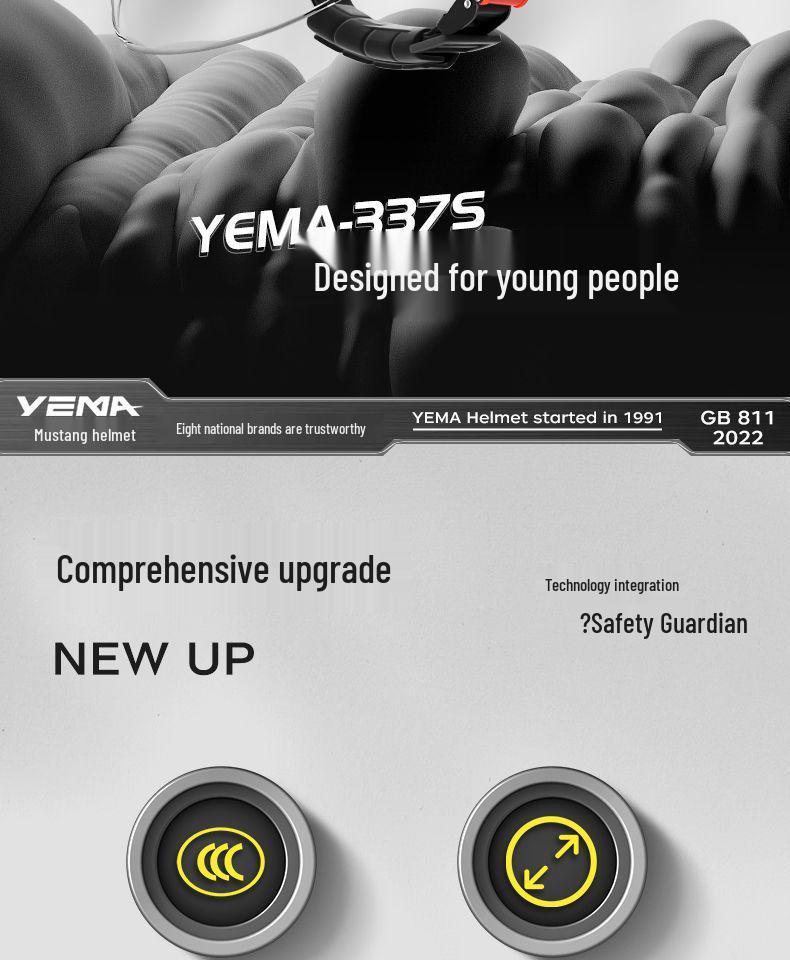 Unisex Certified Electric Motorcycle Helmet - Summer Sunscreen, Meets National Standards