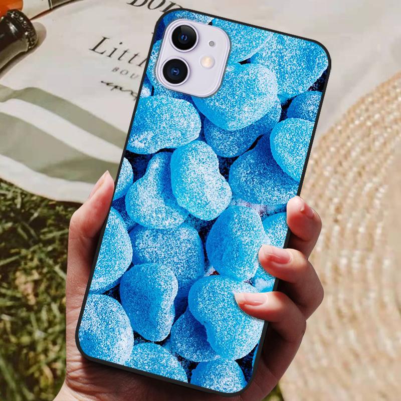 For Apple iPhone 12 pro max Case Silicon Back Cover Phone Case For iPhone 12 Mini pro Max 12Pro Soft Case luxury Fundas Cases