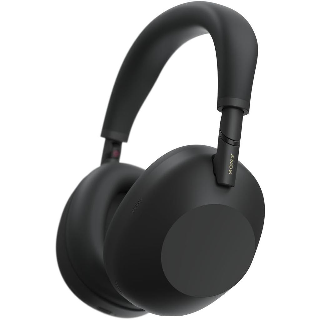 Sony Wireless Headphones with Noise and Ambient Sound Capture WH-1000XM6 Black World-Class Cancellation, Bluetooth, Long-Range, Foldable,