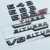 AATB1 2017 Glossy Black Letters E43 E53 E63 E63S V8 Biturbo 4matic ABS Emblem for Mercedes Benz AMG Car Fender Trunk W212 W213 Sticker
