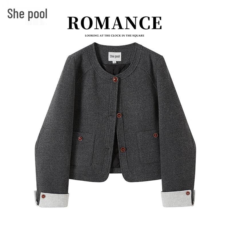 

Women s Colorblock Patchwork Cotton Jacket L