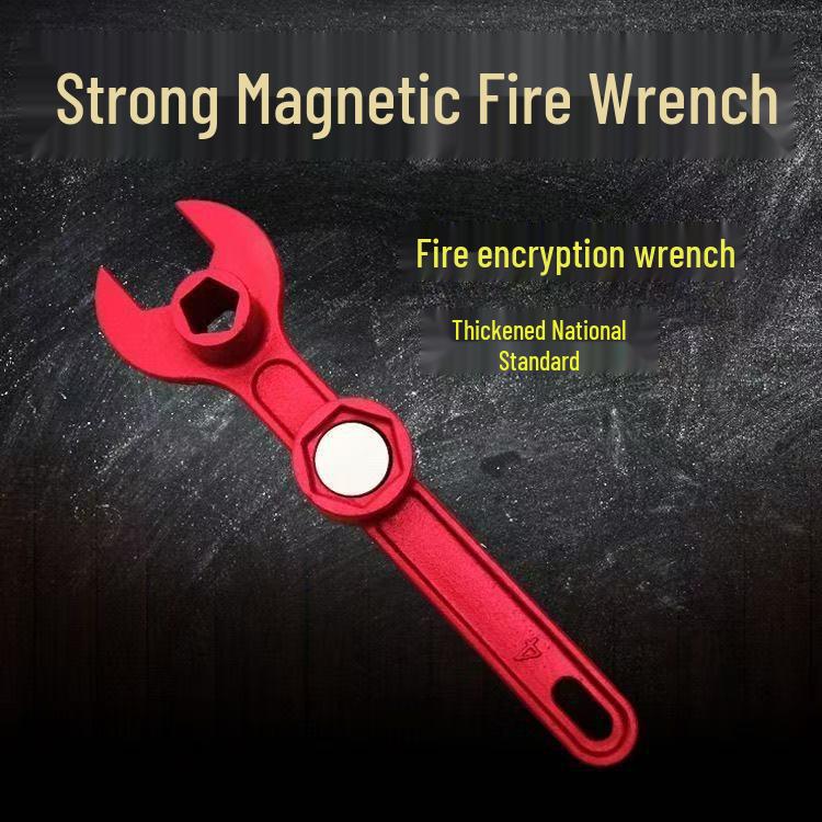 National Standard Magnetic Fire Hydrant Wrench - Encrypted, Heavy-Duty