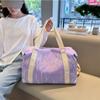 Fresh and lightweight short-distance outing portable travel bag women's trendy yoga bag outing picnic ingredients storage bag