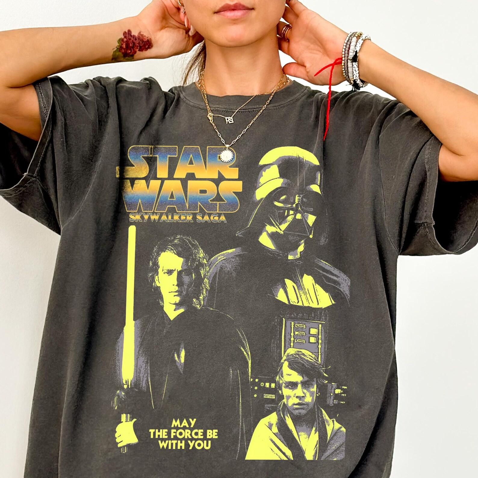 Vintage Skywalker Saga Shirt - Anakin Skywalker Tee,Star Wars Tshirt,Darth Vader M