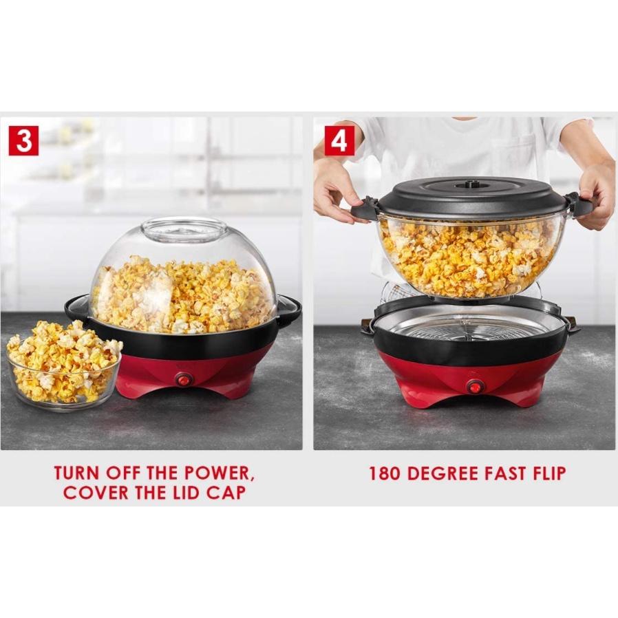 850W Mini Electric Household Appliance Machine Popcorn Makers Fully Automatic Popcorn Machine Popcorn Machine For Home Kitchen