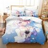 Nyatasha Nyanners Bedding Set Single Twin Full Queen King Size Bed Set Adult Boys Bedroom Duvet Cover Sets 3D Anime