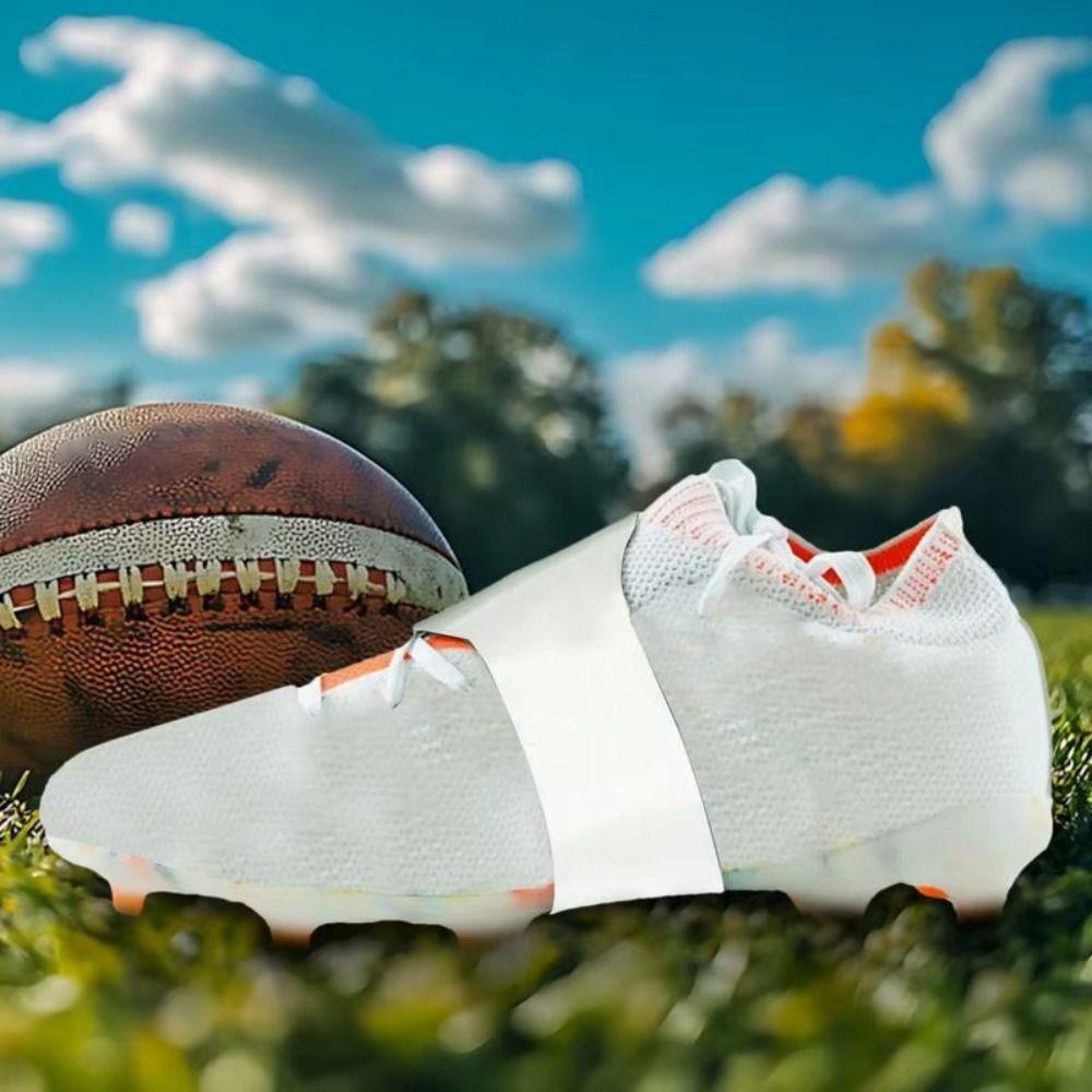 Silicone Soccer Lace Bands High Grip Design Shoelaces Covers Cleat Lace Cover  Football Baseball