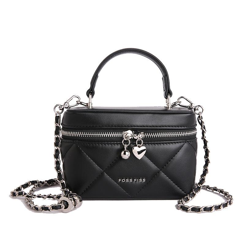 Small Niche Box Bag, Elegant Commuter Chain Small Square Bag, Women's Bag