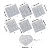 Professional 3D Nail Embossing Mold Reusable Silicone Template For Salon Home Manicure Nail Art Manicure Accessories