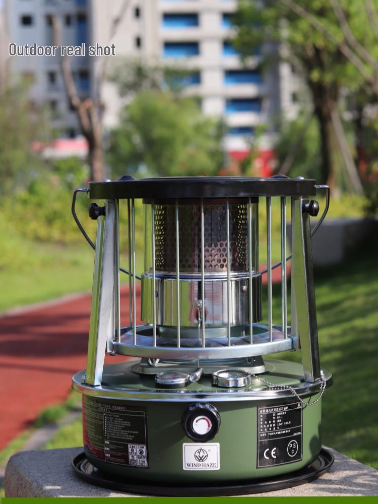 Portable Adjustable Kerosene Heater for Home, Outdoor Camping, BBQ, and Ice Fishing