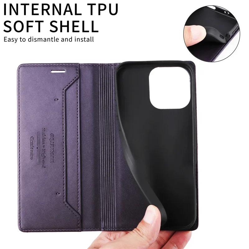 Flip Leather Wallet Card Phone Case for Sony Xperia 10 VI 1 V 5 III Magnetic Book Bag Cover For Sony Xperia 1 II 5 IV 10 V Coque