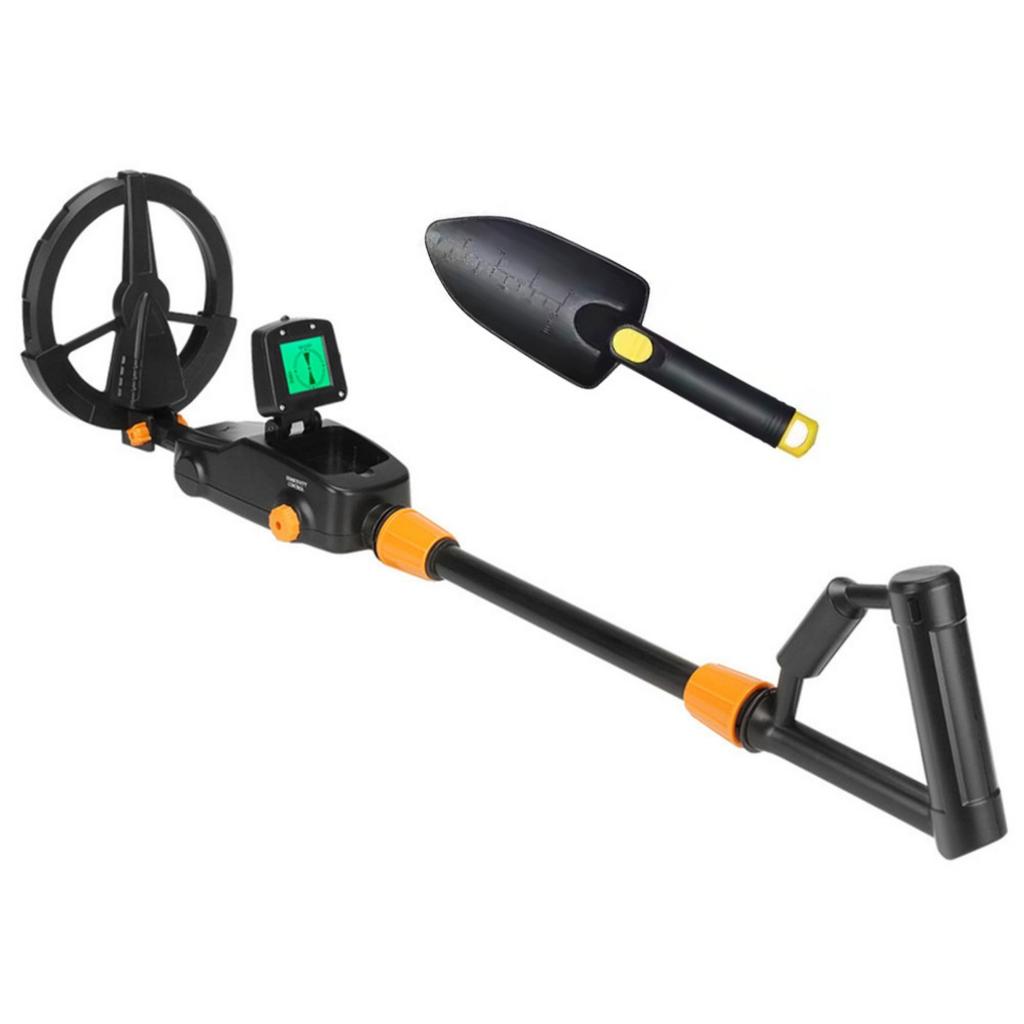Adjustable Sensitivity Kids Metal Detector Waterproof Search Coil LED Display Audio Alert Treasure Hunting Tool for Kid