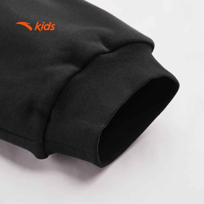 Anta Kids Unisex Fleece-Lined Warm Sports Pants