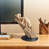 1 Piece of Tree-Hugging Humanoid Art Statue Ornament, Abstract Nature Fusion Design, Living Room Desktop Soft Decoration, Creative Atmosphere Display
