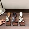Fashion Shoes Slippers Women Summer Luxury Slides On A Wedge Designer Soft Retro Scandals Shoes On A Wedge Womens Slippers Outdoor Luxur