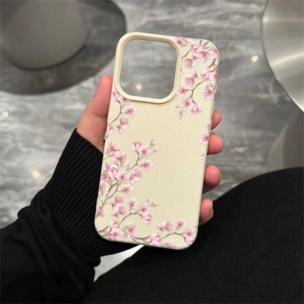 diagonal pink flower Phone Case For iPhone 11 Case iPhone 15 17E 13 12 14 16 Pro Max 14 Plus 17 Air 16E Soft Silicone Cover iphone 12 белый