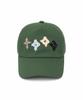 NOT4NERD Symbol Sequence Applique Ball Cap - Green