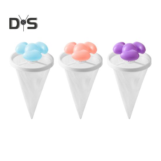 

1/3 шт. шерстяной стикер-мешок для стиральной машины предотвращает засорение, простой в использовании многоразовый очиститель для сливных труб разноцветный