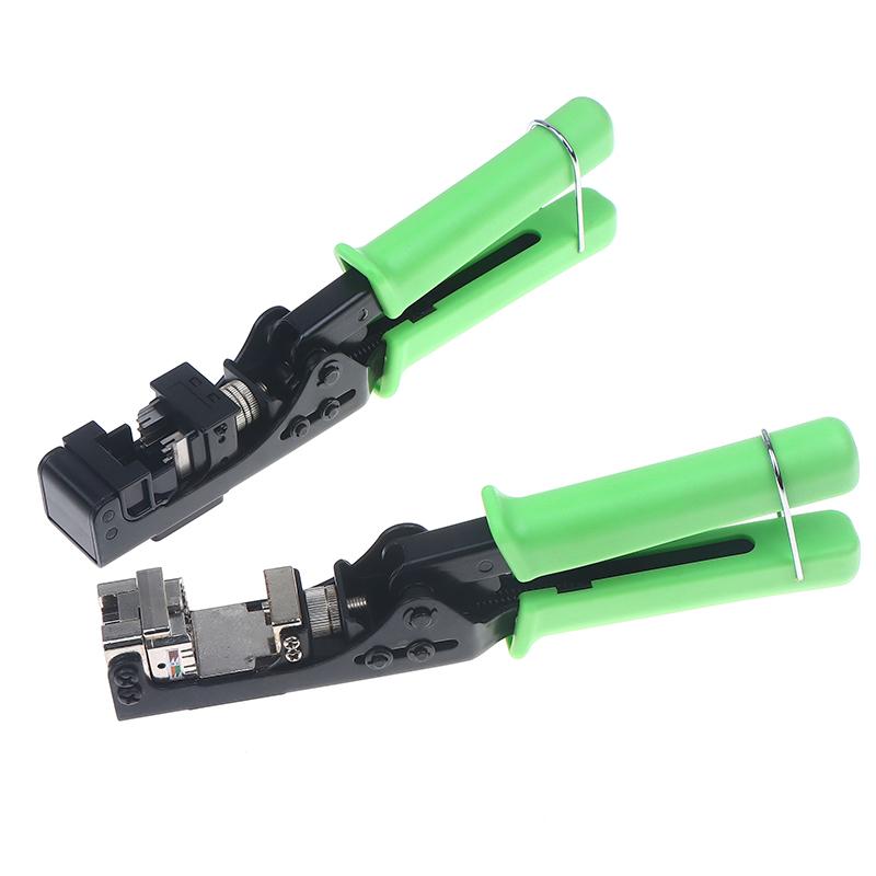 180° Lisovací nástroj Jack Network Module Wire Cutter Termination Pro Cat5 Cat6 Rychlá terminace Crimpe