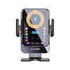 Car Phone Holder with 15W Wireless Charging Atmosphere Lights Car Air Vent Mount for iPhone 12 13 14 15 Pro Max Huawei Samsung