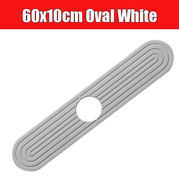 Fast Drying Faucet Mats for Kitchen Bathroom Sink Splash Guard Water Absorbent Stone Sink Tray Faucet Diatomite Mats