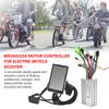 Ovladač motoru elektrické koloběžky z hliníkové slitiny Inteligentní bezkartáčový ovladač motoru + LCD elektrické koloběžky