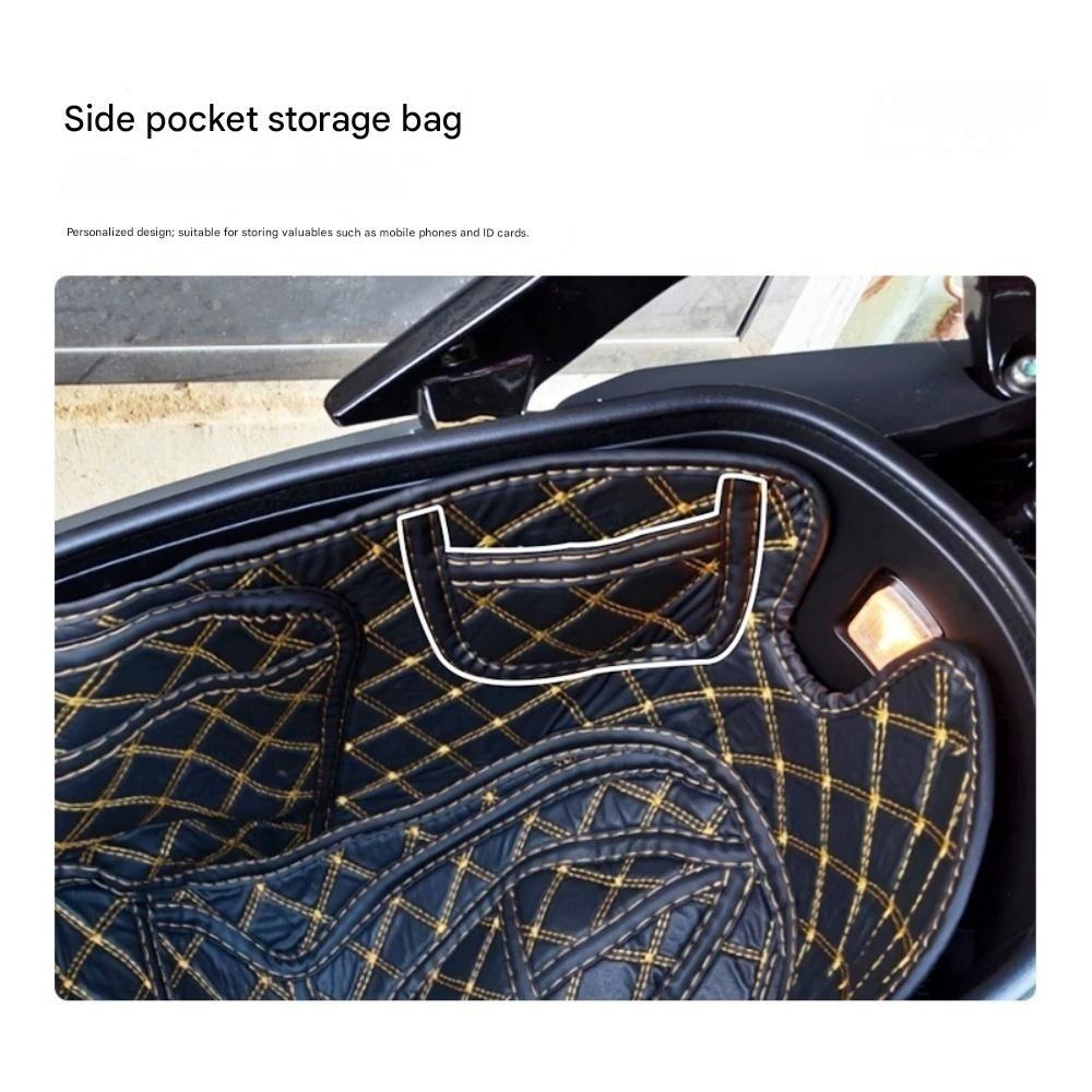 For SYM ADXTG 400 ADXTG400 Motorcycle Accessories Seat Bucket Lining Protective Pad Storage Bucket Cover