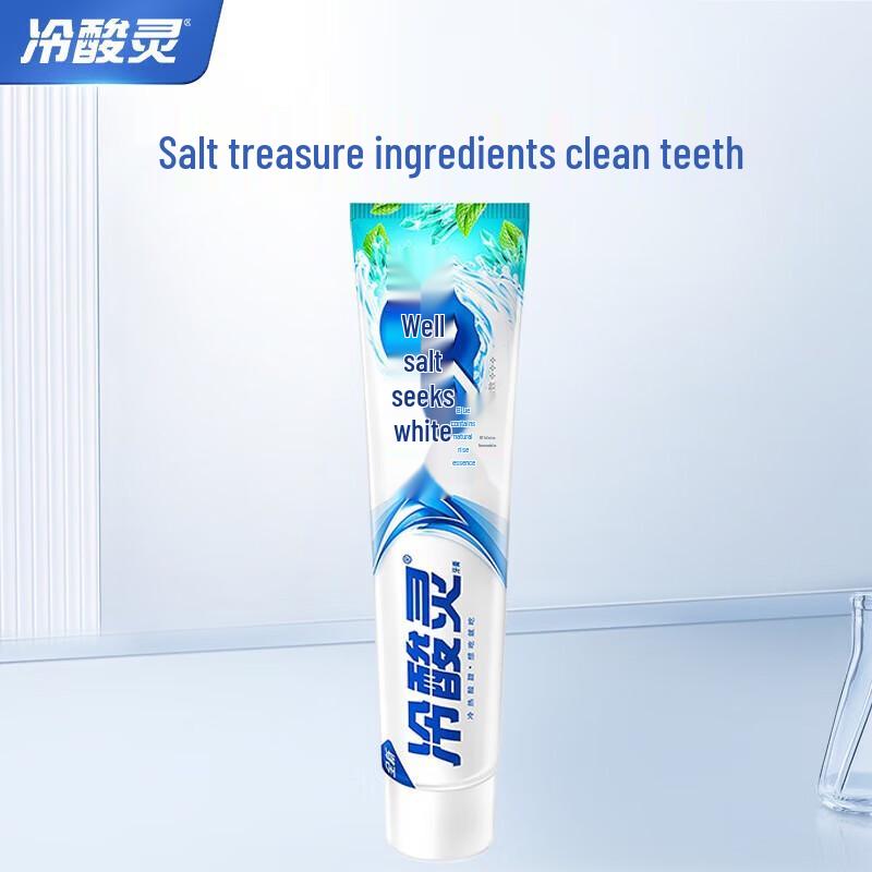

Ling Shuang Ling Mint Well Salt Anti-Sensitive Toothpaste 170g x 2 tubes