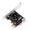 PCI-E to 2-Port USB 3.0 Adapter Super Fast PCI for press pansion Card with Internal 19 Pin Connector for  for