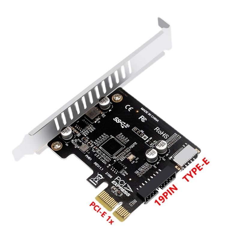 PCI-E to 2-Port USB 3.0 Adapter Super Fast PCI for press pansion Card with Internal 19 Pin Connector for for