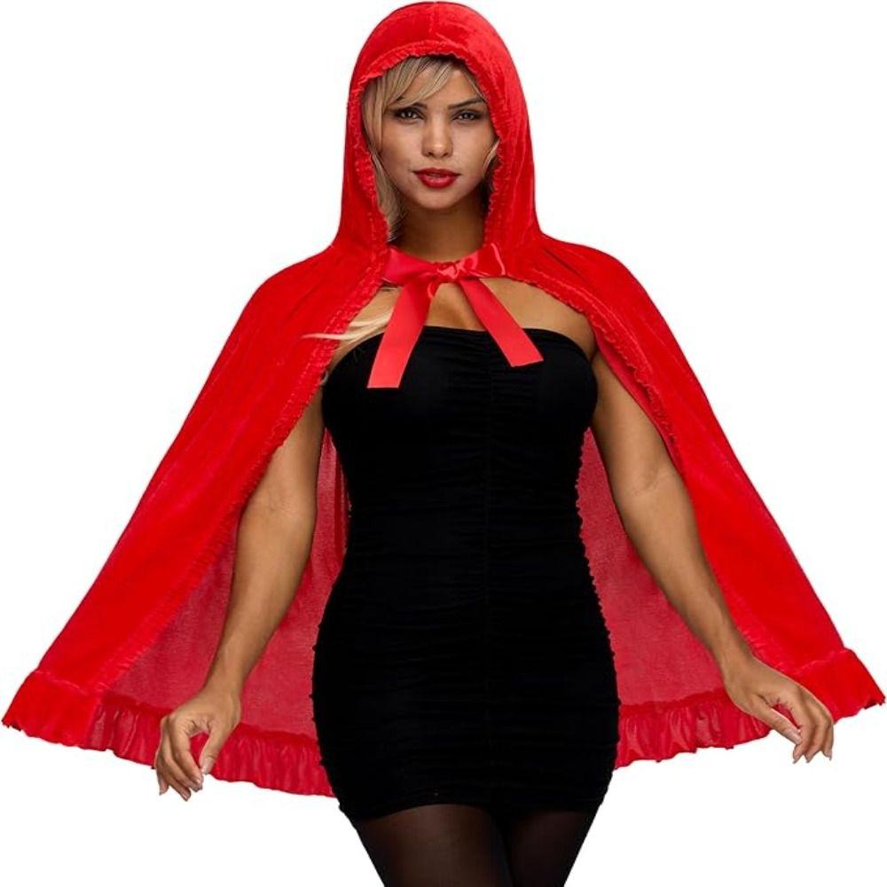 with Oversized Hood Overcoats Lace-up Vintage Hooded Cape Creative Gift Halloween Hooded Cloak