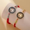 LIKGREAT Peace Sign Bracelet for Women Men Stainless Steel Bracelets Happiness Peace Love Amulet Spiritual Jewelry ChristmasGift