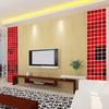 3D Square Wall Stickers Mosaic Mirror Wall Decal Acrylic DIY Mural for Living Room Bedroom Art Home Decor 2/3/4cm Large