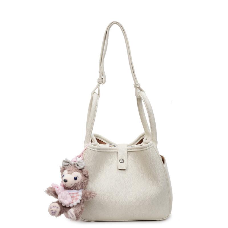 New Versatile Small Square Bag Women's Bag Shoulder Bag Solid Color Messenger Bag