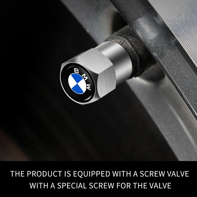 Nové 4 ks Krytky ventilků pneumatik kol automobilu Vzduchové stonky Příslušenství Pro BMW E46 E90 E60 F10 E39 F30 E36 F20 E87 E90 E70 E91 E30 G30 E