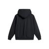 Li-Ning Plain Zip-Up Hoodie Men Hoodies Black AWDTE35-3