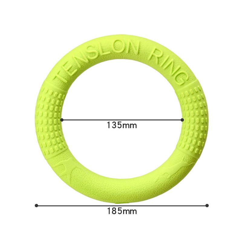 1Pcs Dog Toys Pet Flying Disk Training Ring Tpr Material Floating Water Training Interaction For Dogs